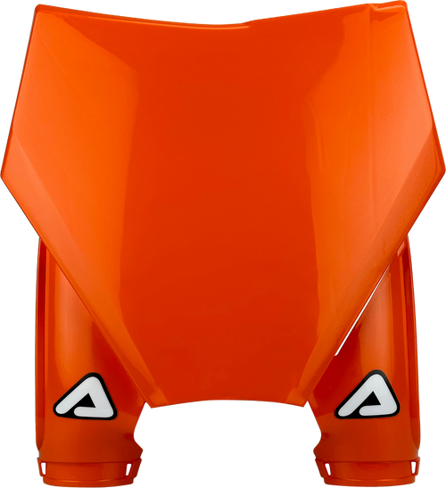 FRONT NUMBER PLATE KTM ORANGE