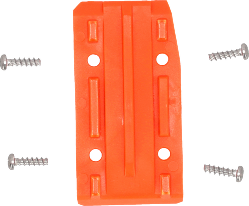 CHAIN GUIDE BLOCK INSERT KTM ORANGE `16