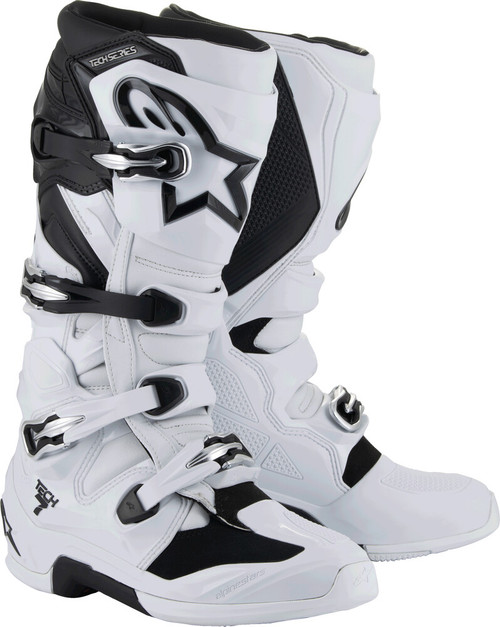 TECH 7 BOOTS WHITE/BLACK 13
