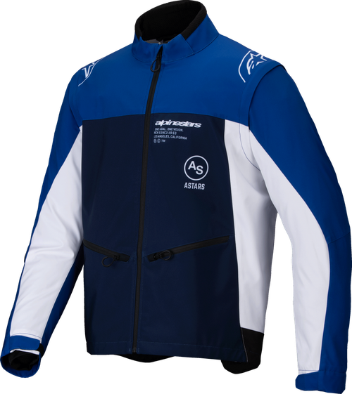 LITE-DURA SOFTSHELL JACKET NAVY/BRIGHT BLUE/WHITE LG