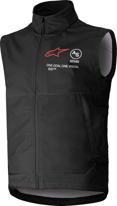 YOUTH TECHSTAR SOFTSHELL VEST BLACK XL