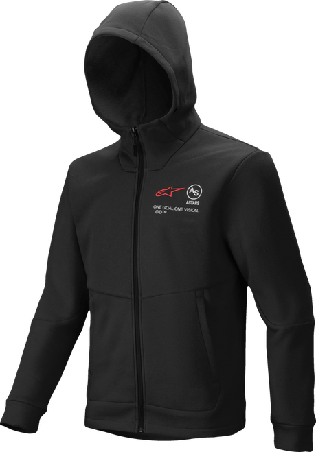 RACER MX FLEECE BLACK MD