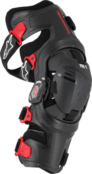 RK-7 PLASMA KNEE BRACE BLACK/RED SM