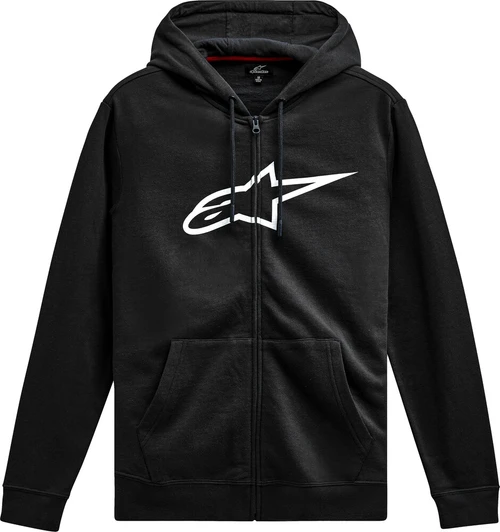 AGELESS ZIP HOODIE V3 BLACK/WHITE LG