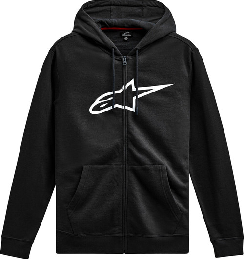 AGELESS ZIP HOODIE V3 BLACK/WHITE SM