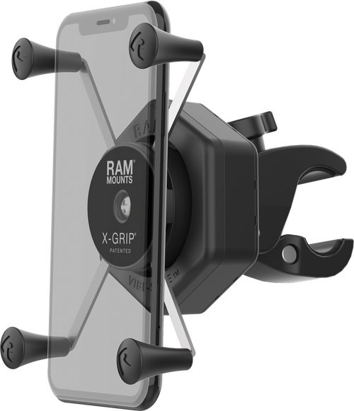 X-GRIP VIBE-SAFE L PHONE MOUNT WITH SMALL TOUGH-CLAW