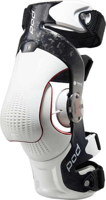 K8 3.0 KNEE BRACE CARBON (LT) CARBON/WHITE SM