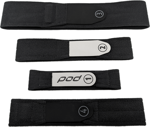 KX 3.0 STRAP SET BLACK XL/2X