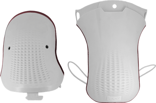 KX 3.0 CE2 IMPACT GUARD SET (LT) WHITE MD/LG