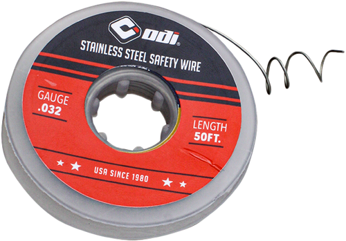 STAINLESS STEEL SAFETY-WIRE 50 FT