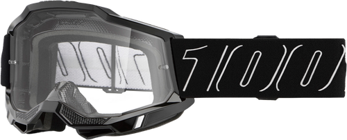ACCURI 2 GOGGLE BLACKLINE CLEAR LENS