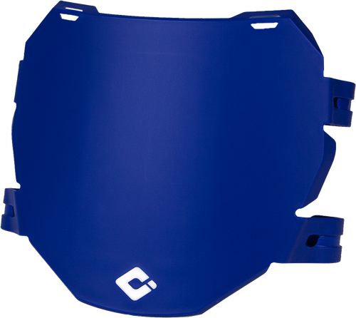 DOWNHILL/E BIKE NUMBER PLATE BLUE