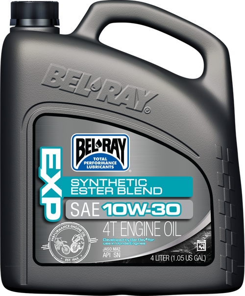 EXP SYN ESTER BLEND ENGINE OIL 4T 10W30 4L