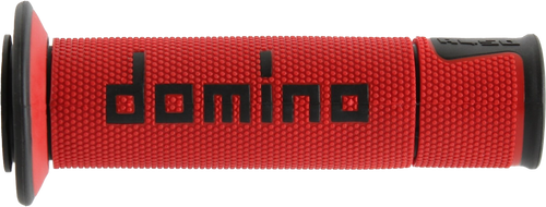 A450 ROAD RACING GRIPS RED/BLACK PAIR