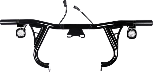 LIGHTBAR CRASHBAR BLACK `17-23 NON CVO