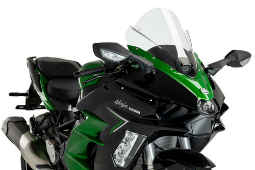 WINDSCREEN Z-RACING CLEAR KAW