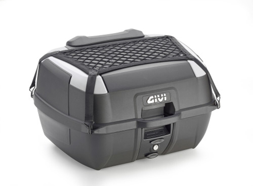 B45+ TOP CASE BLACK/SILVER 45L