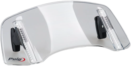 MULTI-ADJUSTABLE VISOR 2.0 FIXED SCREW SMOKE 300X130MM