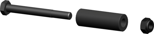 REPLACEMENT SE ROLLER KIT VERTICAL WIDE