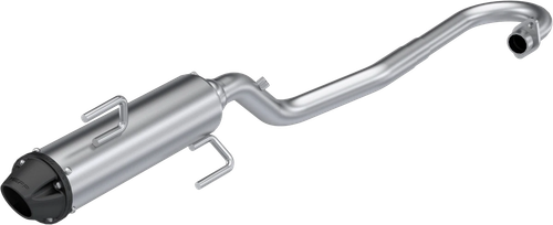 SINGLE SLIP-ON SYSTEM W/ 4" PERFORMANCE MUFFLER BLK TIP