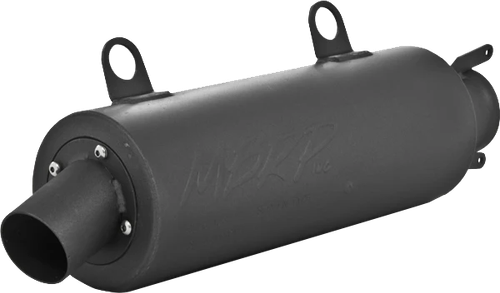 SINGLE SLIP-ON SYSTEM W/ 4.25" SPORT MUFFLER BLK