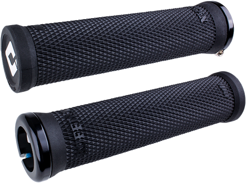 RUFFIAN V2.1 GRIPS 135MM BLK/BLK STNLS STEEL SCREWS