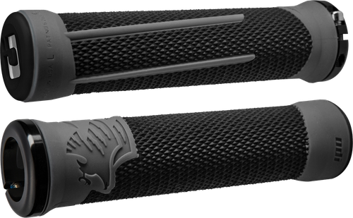 AG-2 MTB/BMX GRIPS BLACK/GRAPHITE W/BLACK
