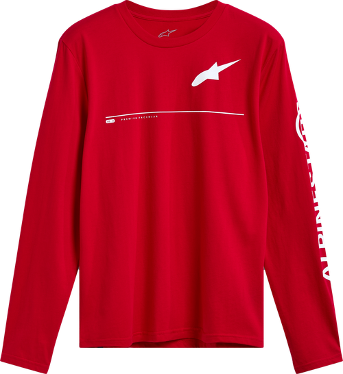 COMMITTED LS CSF TEE RED LG