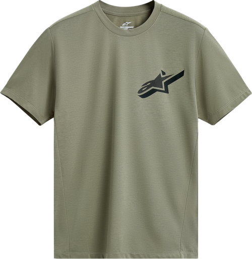 ATTRITION PERFORMANCE SS TEE LIGHT GREEN MD