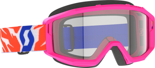 PRIMAL YOUTH GOGGLE PINK CLEAR LENS
