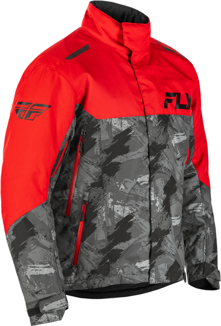 YOUTH SNX PRO JACKET RED/BLACK YL
