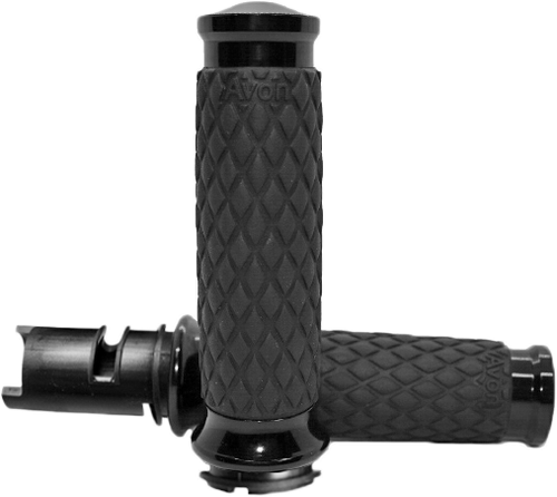DIAMOND CONTOUR BLACK TWIST GRIP