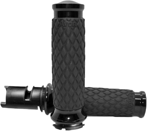 DIAMOND CONTOUR BLACK TWIST GRIP