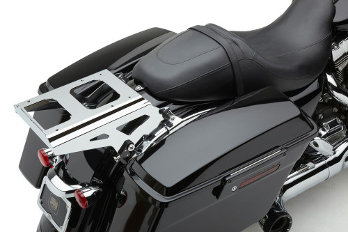 DETACH 2-UP TOUR PACK MOUNT CHROME FLH/FLT 09-13