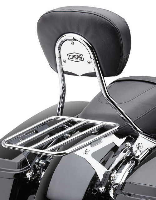 DETACH BACKREST SHORT CHROME FLH/FLT 97-08