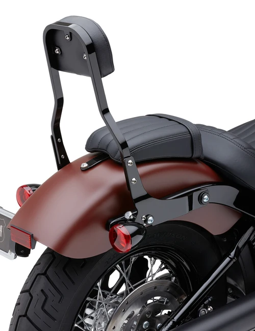 DETACHABLE BACKREST SHORT BLACK FXLR/S 18-25