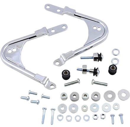 REAR DOCKING KIT CHROME FLH/FLT 97-08