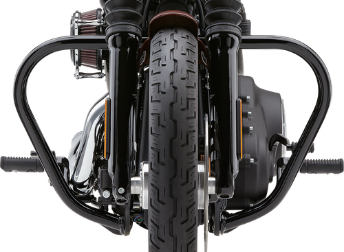 FREEWAY BARS VBEND 1.25" BLACK FXD/B/C 91-17