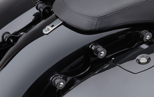 BACKREST DOCKING KIT BLACK CHIEFTAIN 14-25