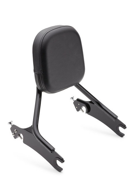 DETACH BACKREST-SHORT-MED PAD BLACK CHIEFTAIN 14-25