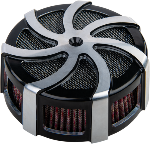 KRUEL AIR CLEANER KIT BLACK CONTRAST CUT
