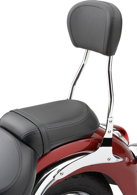 STD SISSY BAR W/PAD CHROME YAM STRYKER 11-18