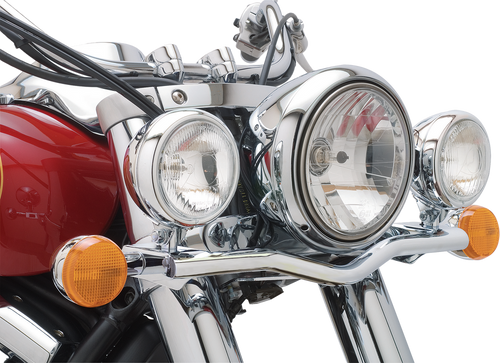 LIGHT BAR CHROME YAM V STAR 1300/TOURER 07-18