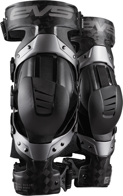 AXIS PRO KNEE BRACE PAIR BLACK/GREY SM