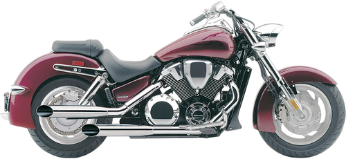 BLVD SLASHCUT SLIP ON CHROME HON VTX1800R/S/N/F/T 02-08