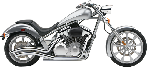 SPEEDSTER SWEPT F/S CHROME HON VTX1300C 04-09