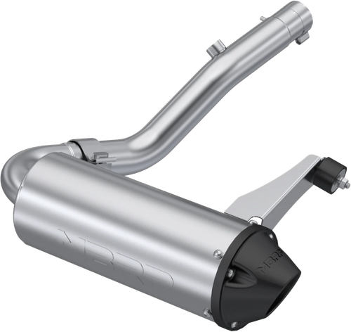 SINGLE SLIP-ON SYSTEM W/ 5" PERFORMANCE MUFFLER BLK TIP