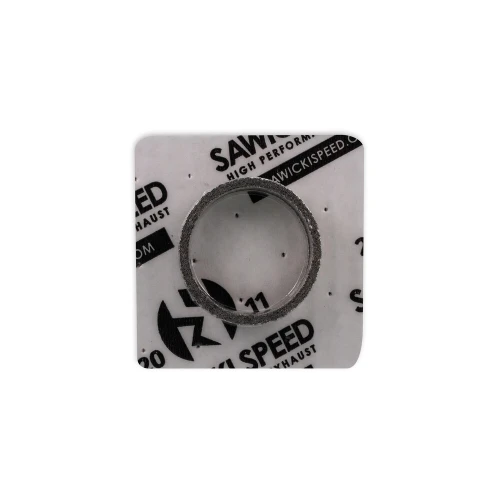 HARLEY EXHAUST GASKET STAINLESS MESS CRUSH GSKT 2/PR