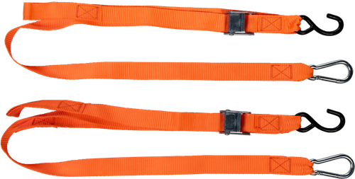 1.5" X 6' TIE-DOWN SOFT-TIE ORANGE 2/PK