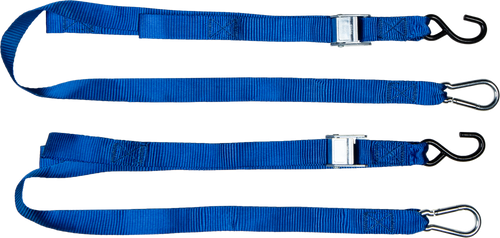 1.5" X 6' TIE-DOWN SOFT-TIE BLUE 2/PK